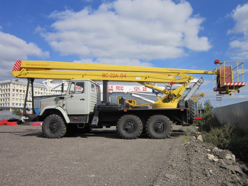 Автогидроподъемник АГП-22 ЗИЛ