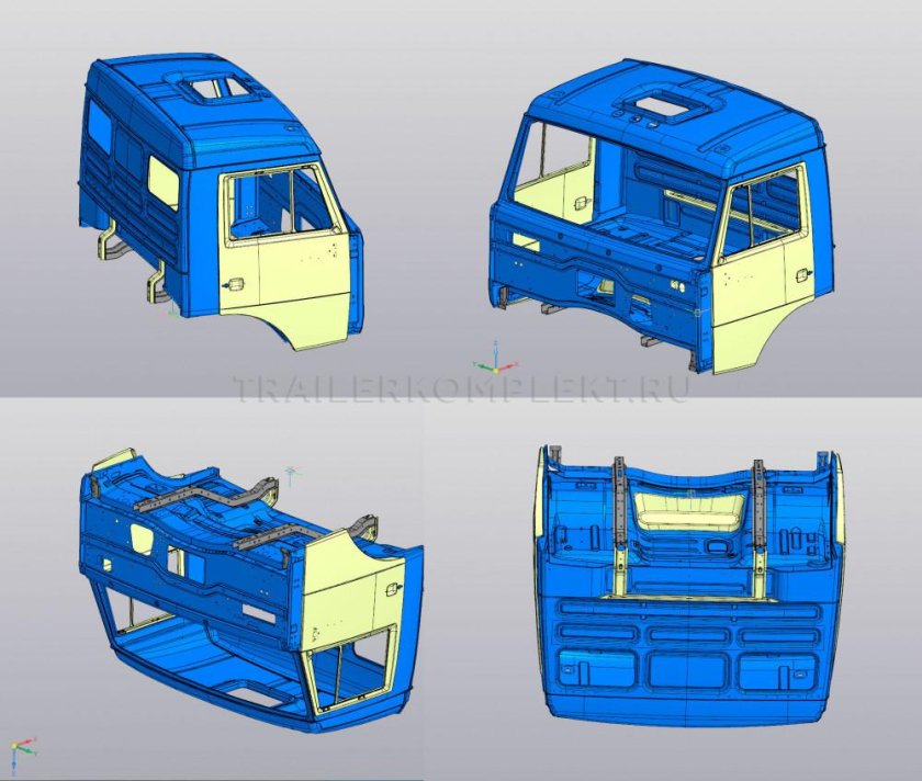 Кабина КАМАЗ 43114