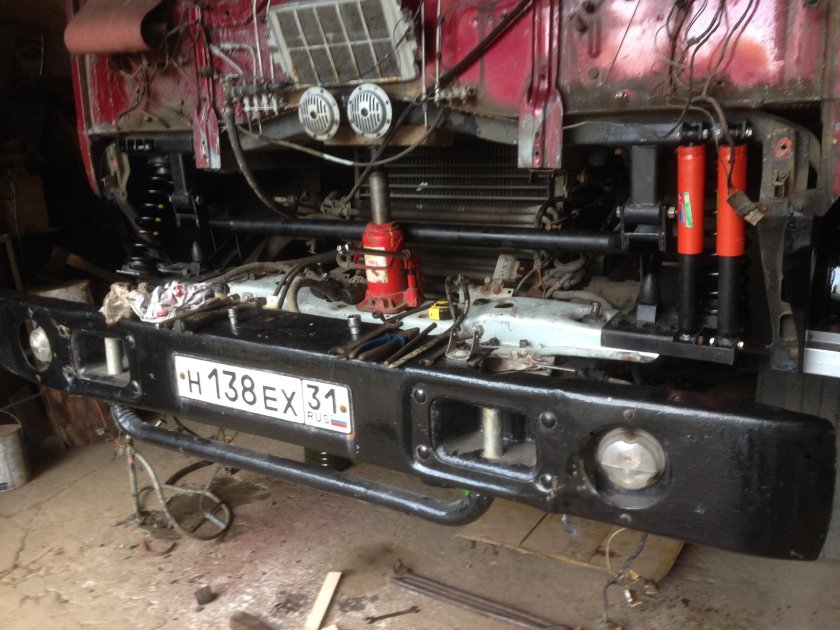 Плавающая подвеска кабины КАМАЗ 65115