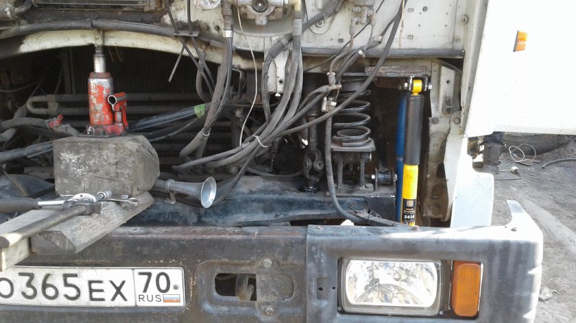 Плавающая кабина на КАМАЗ 6520