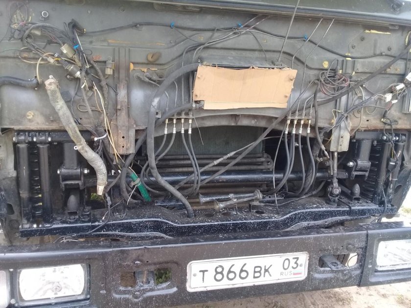 Комплект плавающей кабины КАМАЗ 65115