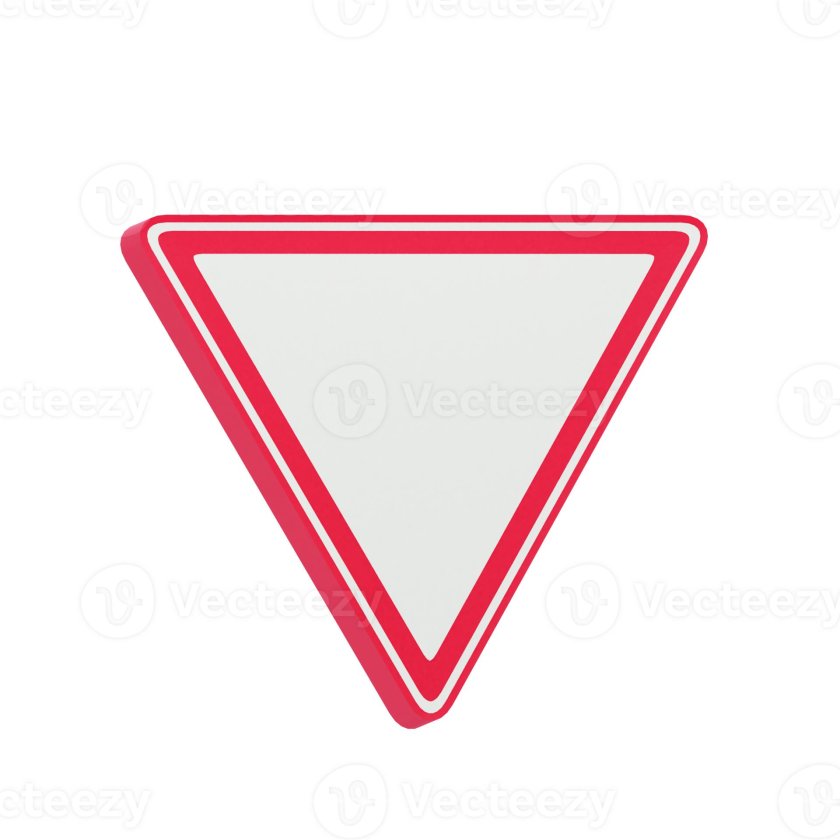 Главная дорога дорожный знак 2.4