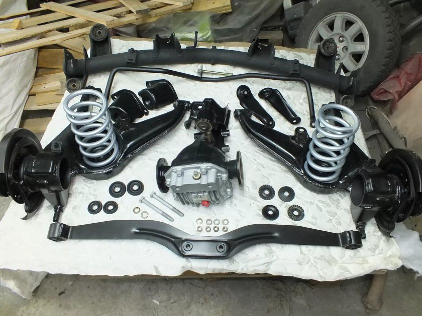 Задняя подвеска Mitsubishi RVR