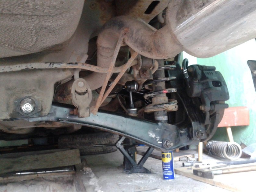 Задняя подвеска Mitsubishi Lancer