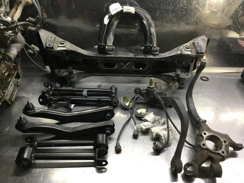 Задняя подвеска Митсубиси Галант 8