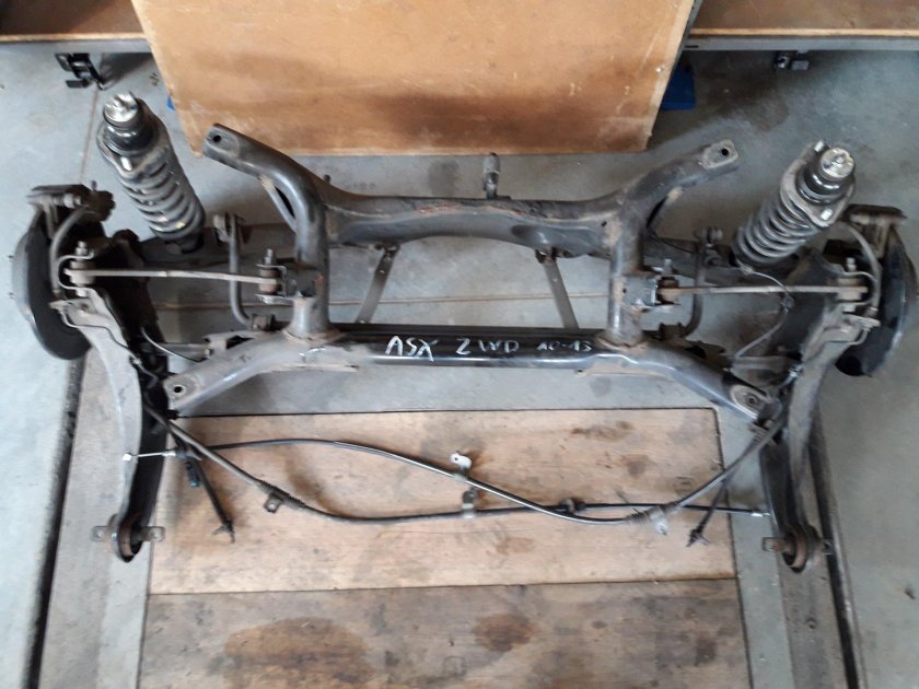 ASX 2012 задняя подвеска