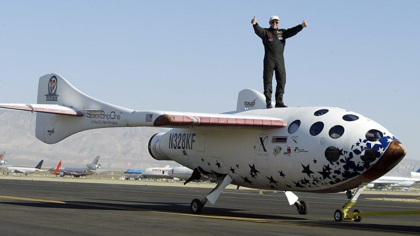SPACESHIPONE экспериментальный самолёт
