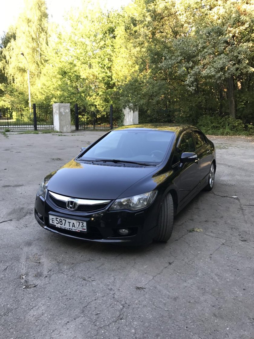 Хонда Цивик черная