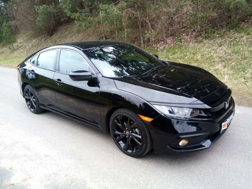 Цивик 10 черный