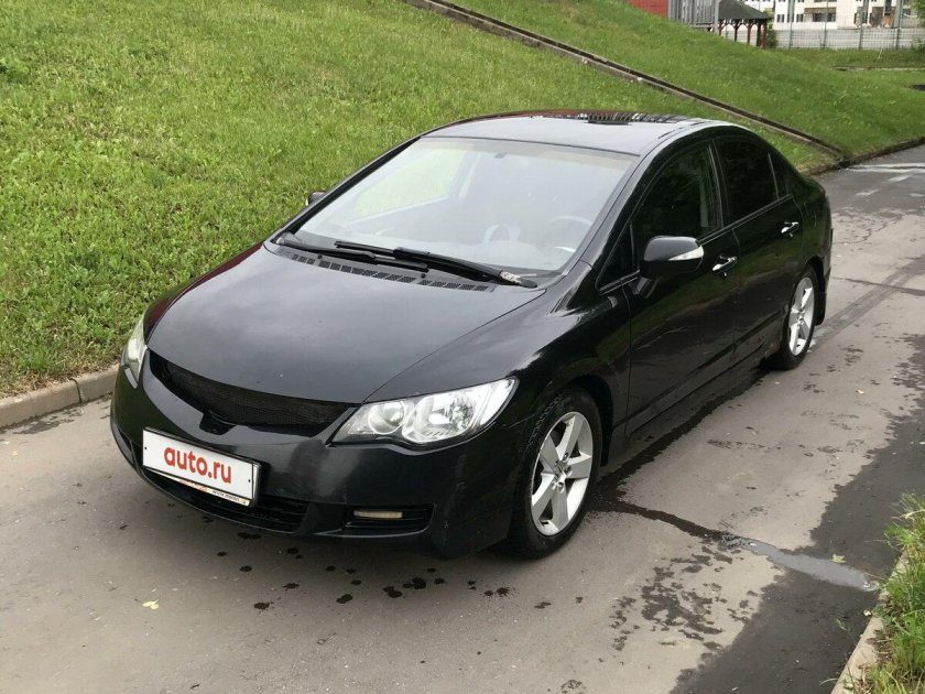 Honda Civic 2006 черная