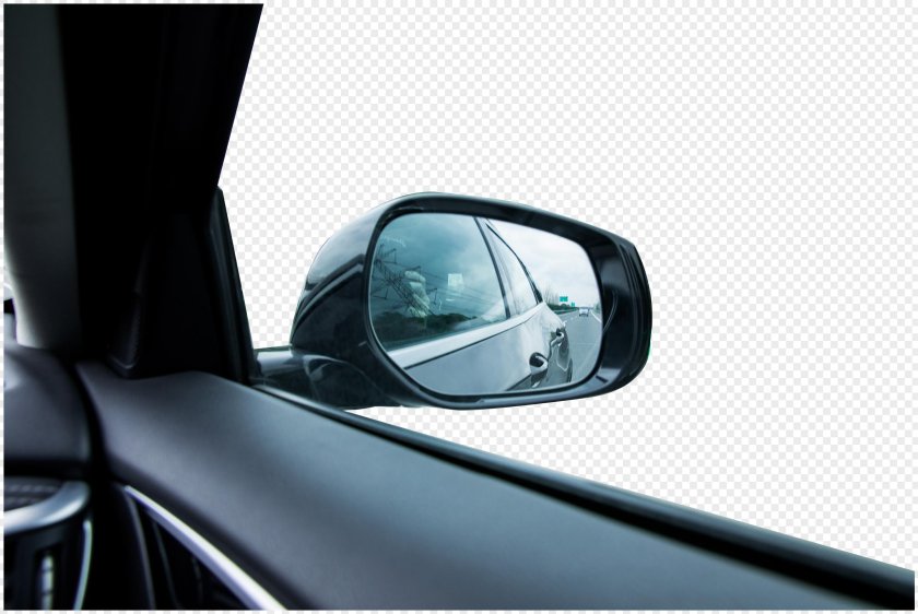 Боковое зеркало автомобиля