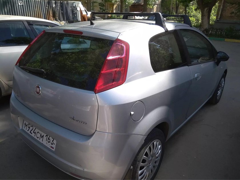 Fiat punto багажник