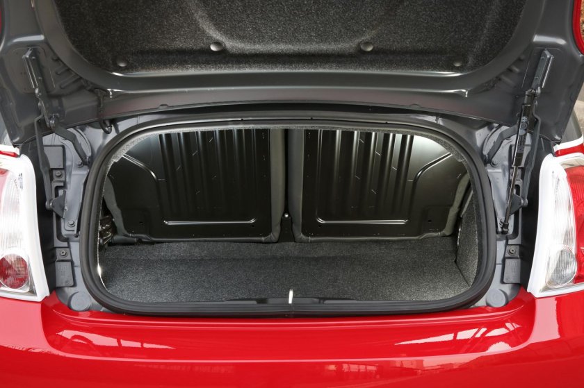 Abarth 595c багажник