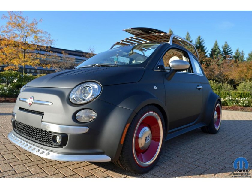 Фиат 500 обвес