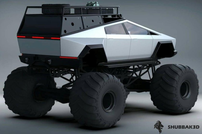 Тесла Монстер трак