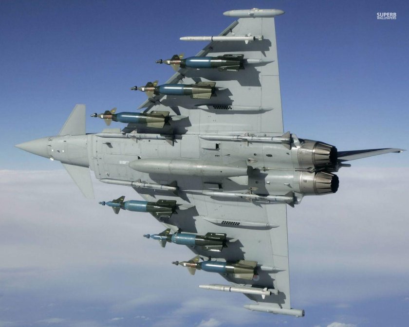 EF 2000 Eurofighter Typhoon истребитель