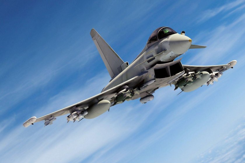 Cамолет Eurofighter Typhoon