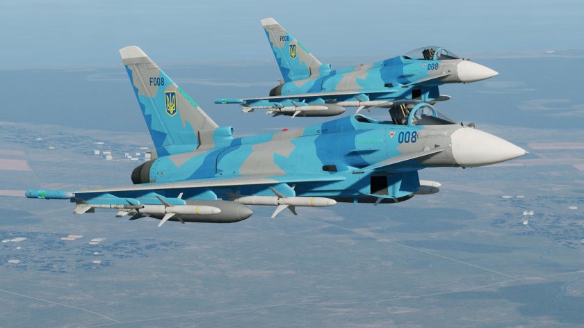 Еврофайтер Тайфун 2020