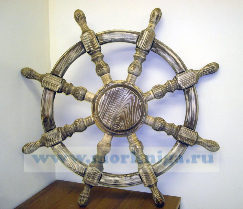 Кованый штурвал