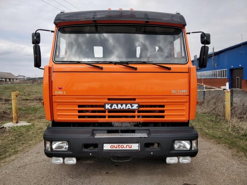 КАМАЗ 53215 оранжевый