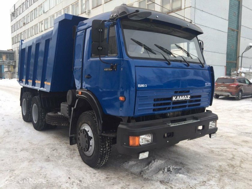 КАМАЗ 65115 самосвал со спальником