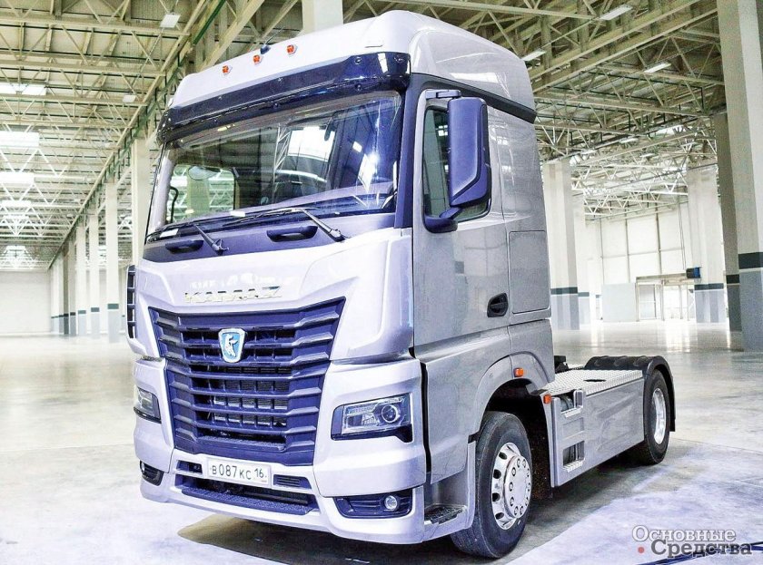 КАМАЗ евро 6 тягач