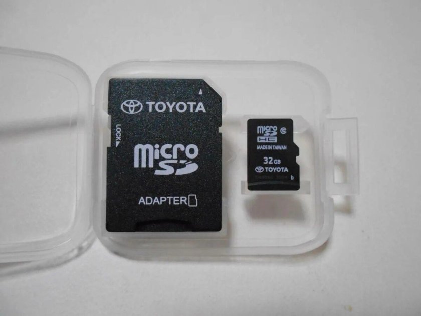 SD карта Toyota
