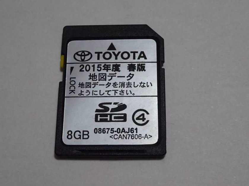 SD карта Toyota