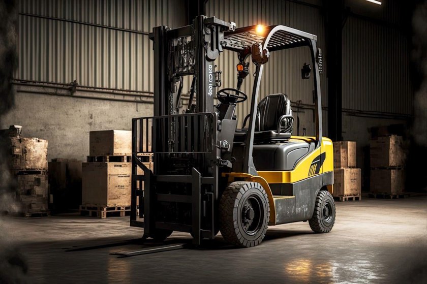 Электрический погрузчик