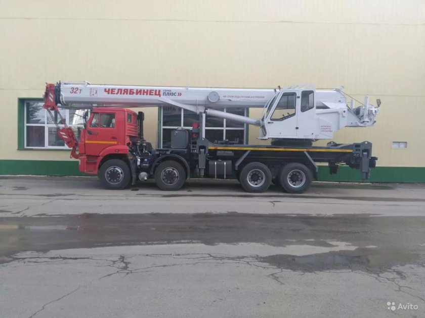 Кран - снегоболотоход КС-55733б Челябинец