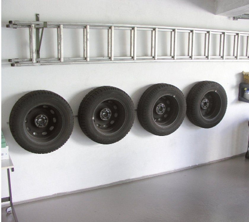 Кронштейны для хранения колёс stw001