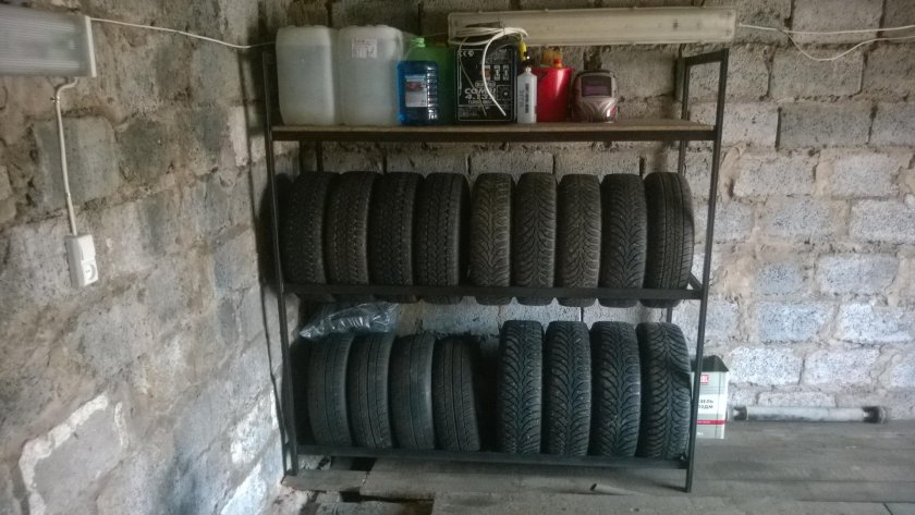 Стеллаж для колес Сорокин 9.63 0.25т