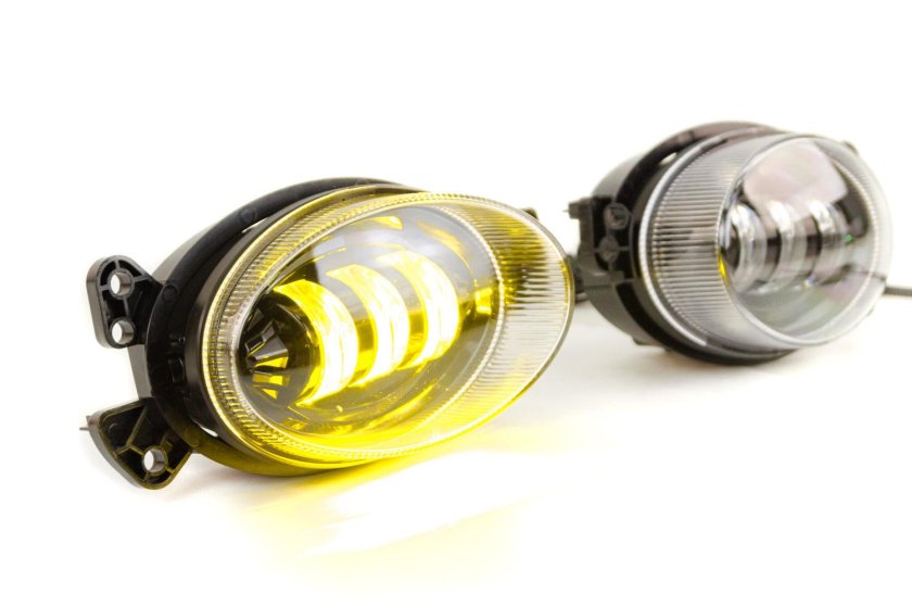 Противотуманки двухцветные