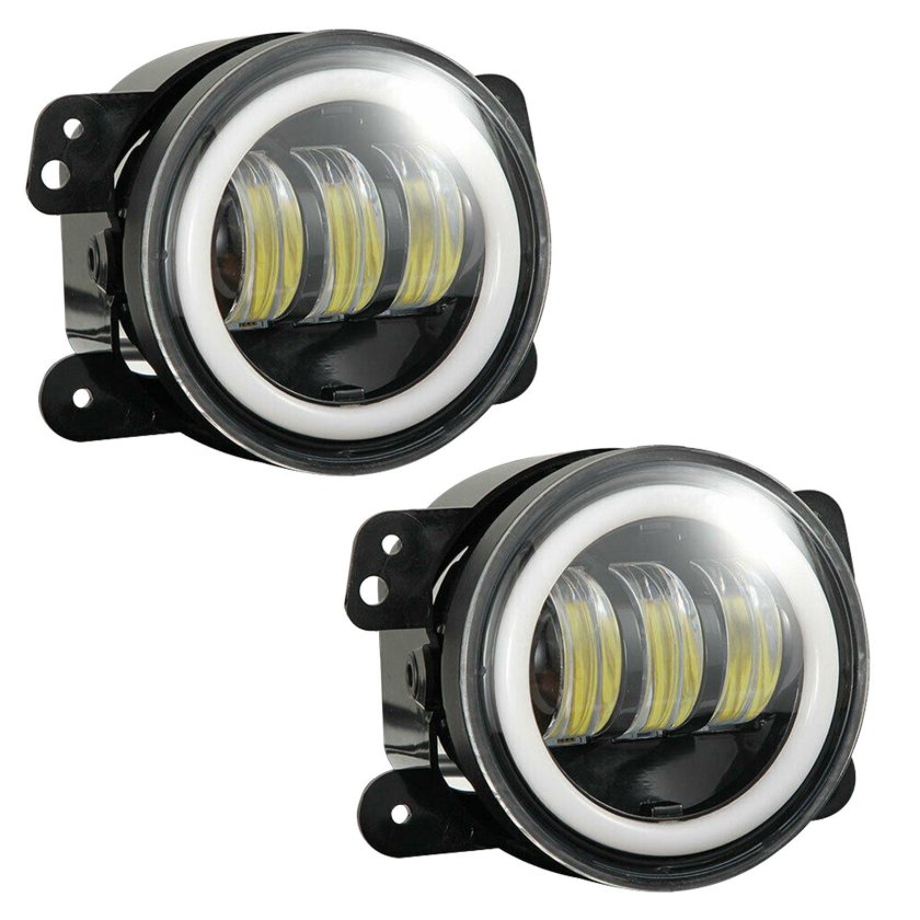 Светодиодные туманки Mazda двухцветные