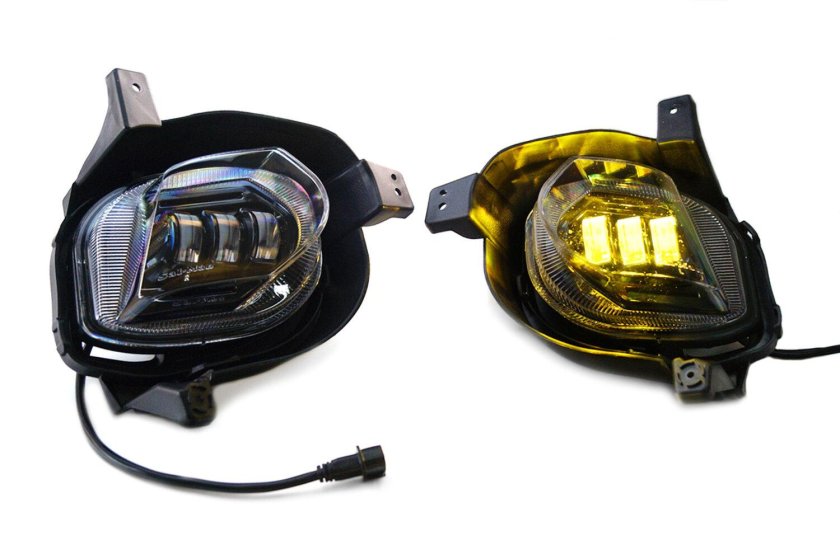 Противотуманные фары Солярис 2017