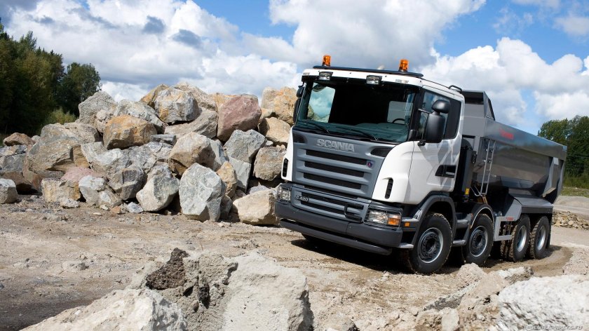 Скания самосвал g420