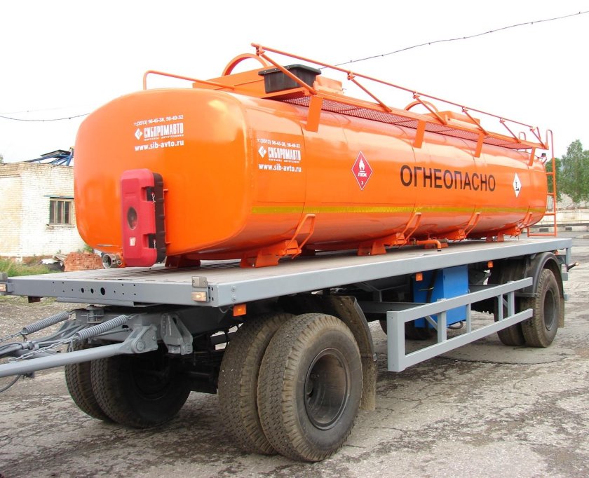 Прицеп-цистерна ПЦ-6,7-8925