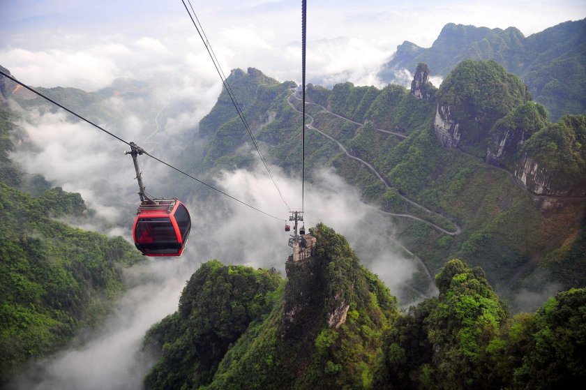 Канатная дорога Тяньмэнь