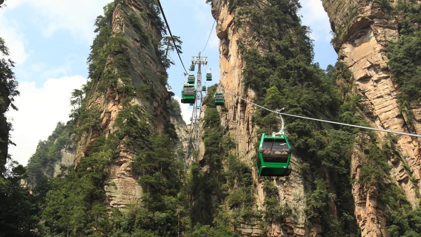 Канатная дорога Тяньмэнь