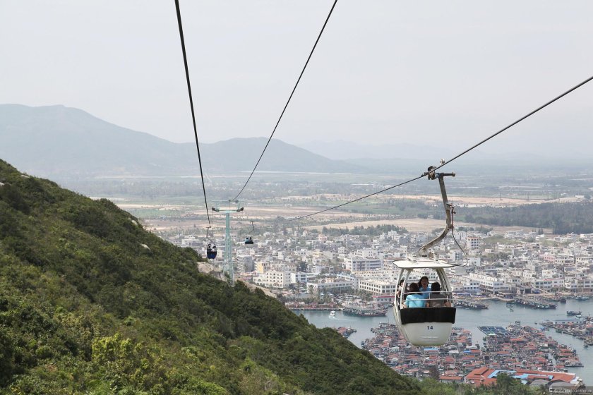Фуникулер на остров обезьян Хайнань