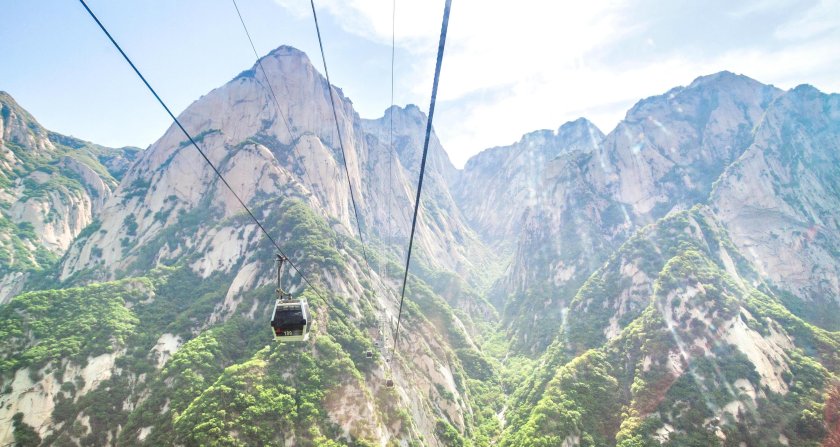 Гора Хуашань тропа