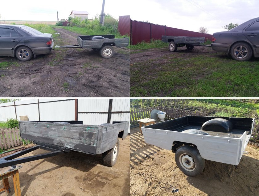 Переделка прицепа ПМЗ 8131