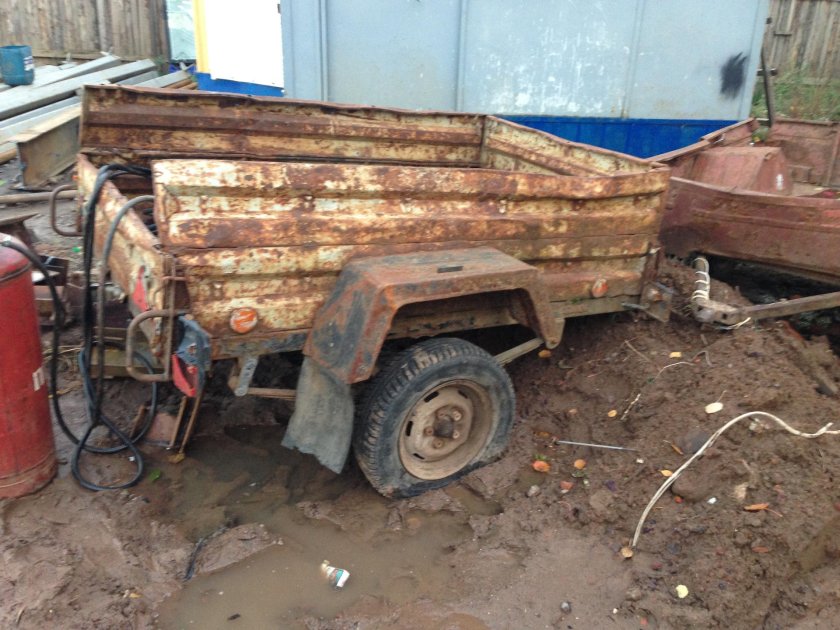 Прицеп ММЗ гнилой