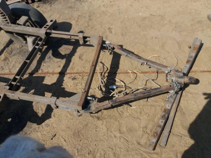 Переделка прицепа ПМЗ 8131