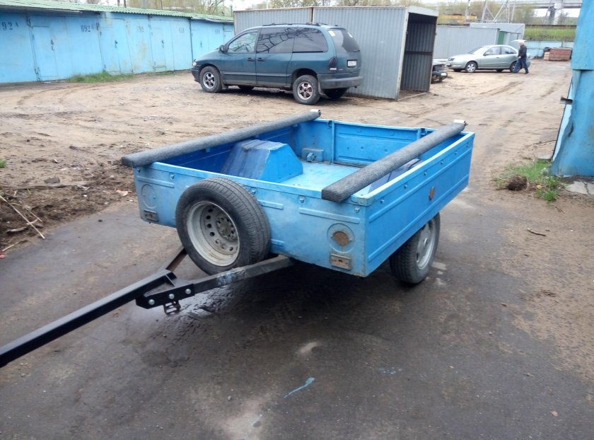 Переделка легкового прицепа ММЗ