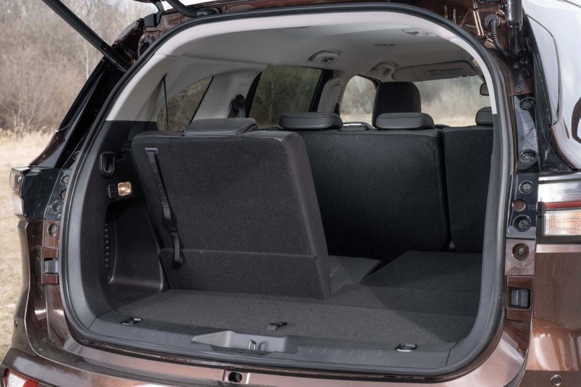 Исузу му-х 2017 багажник