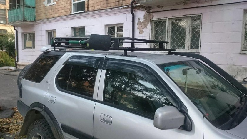 Исузу му-х 2017 багажник экспедиционный