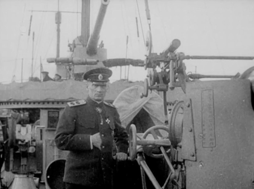 А. В. Колчак на флагманском корабле Черноморского флота