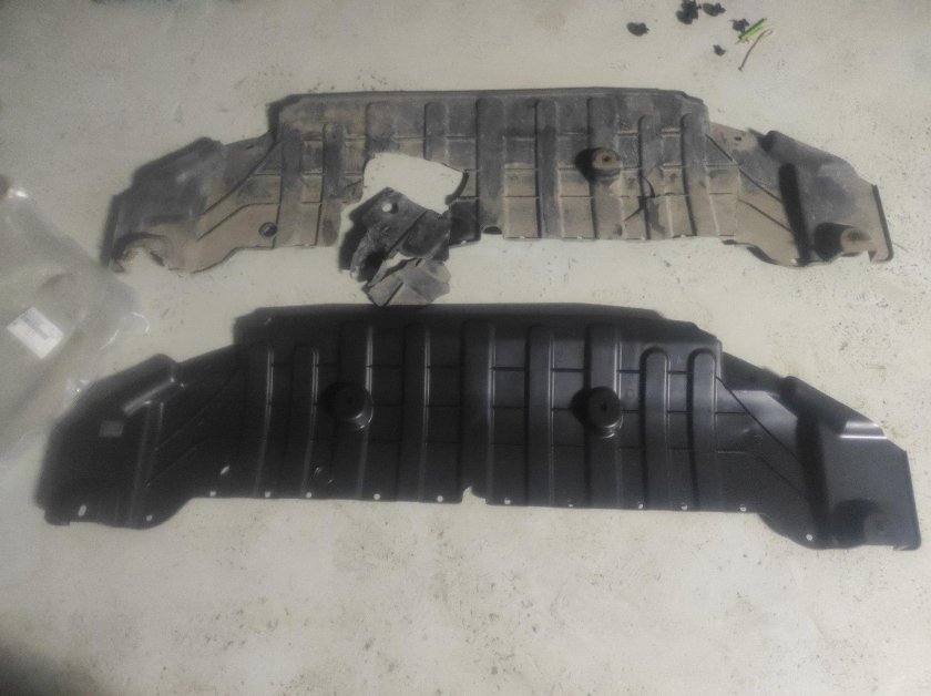 Пластиковая защита Хендай Соната ТАГАЗ