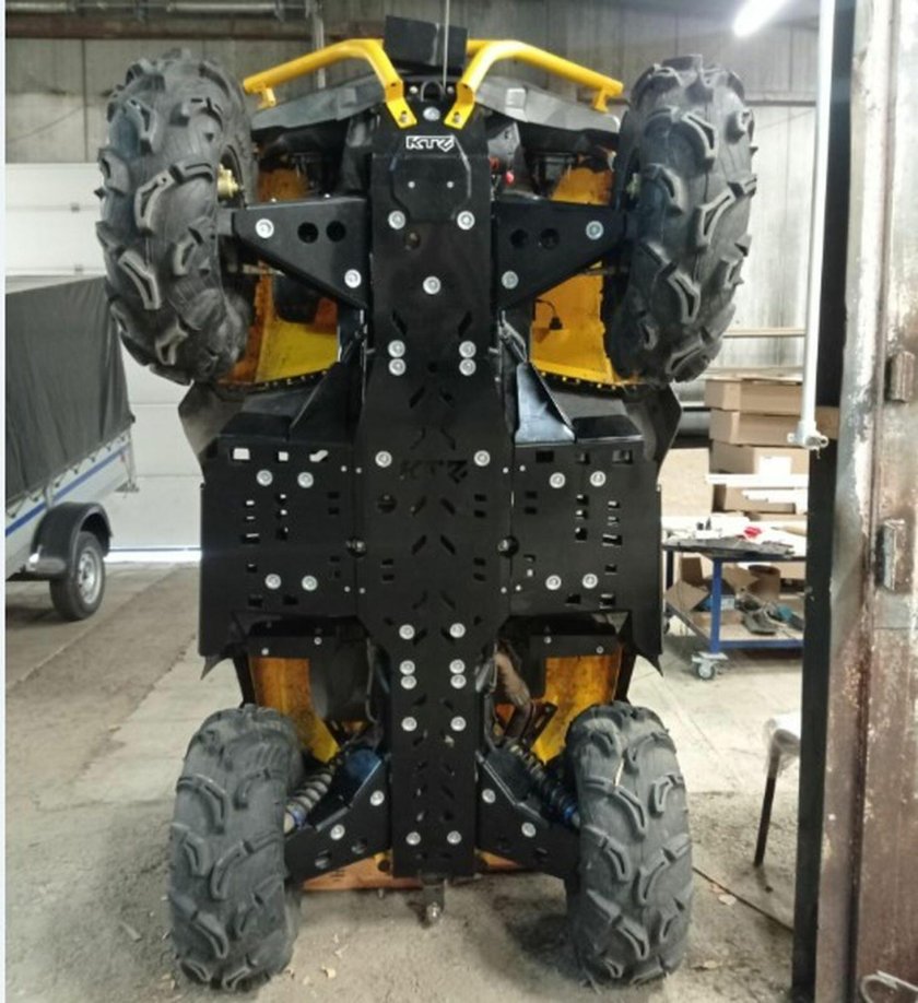 Защита днища квадроцикла stels гепард